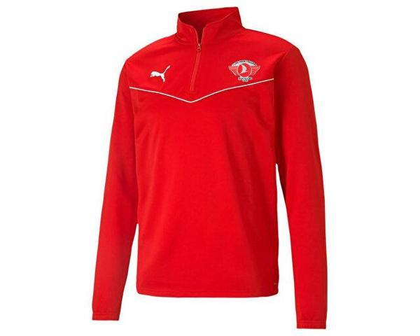 Puma Turk Hava Yolları Sweat Hz Türk Hava Yolları Erkek Futbol Antrenman Uzun Kollu Tişört THY-65739401 Kırmızı - Image 1