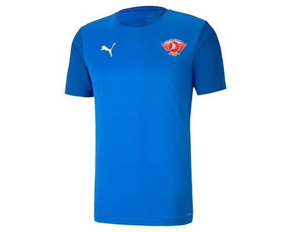 Puma Turk Hava Yolları Tısort Türk Hava Yolları Erkek Futbol Antrenman Tişörtü THY-65648402 Mavi - Image 1