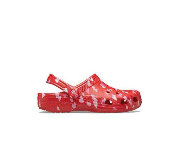Crocs  Classic Vday Clog T Çocuk Terliği 209755-6ZR Kırmızı - Image 1