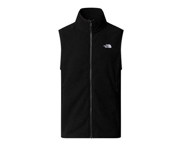 The North Face M Glacier Fleece Vest Erkek Outdoor Polar Yelek NF0A8DQNJK31 Siyah - Image 1
