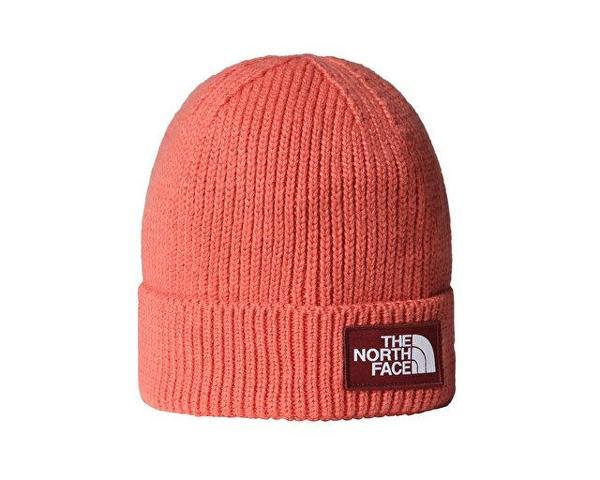 The North Face Tnf Logo Box Cuffed Beanie Bere NF0A8CHEEED1 Kırmızı - Image 1