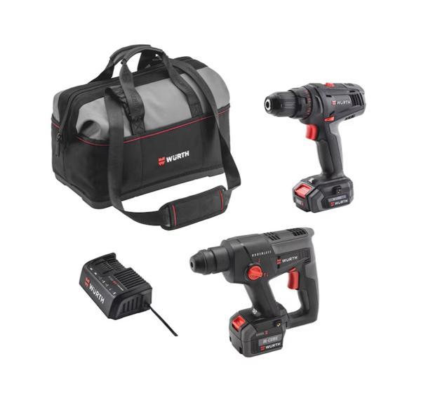 WÜRTH M-CUBE İKİLİ SET (ABS/ABH 12 COMPACT 12V 2İN1 WİTH BAG SET 6 PCS) - Image 1