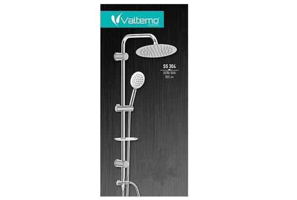 Valtemo Primo Inox Round Tepe Duş Seti Yağmurlama Robot VS-5226 - Image 1