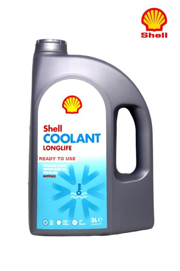 Shell Kırmızı Organik Antifriz 3 lt,Shell Coolant Longlife Antif - Image 1