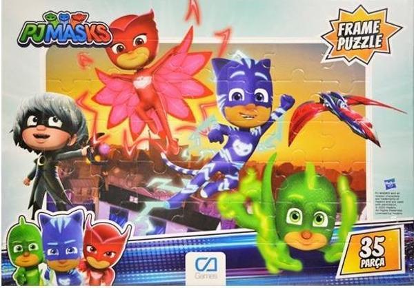 Pjmasks 35 Parça Frame Puzzle 5192 - Image 1