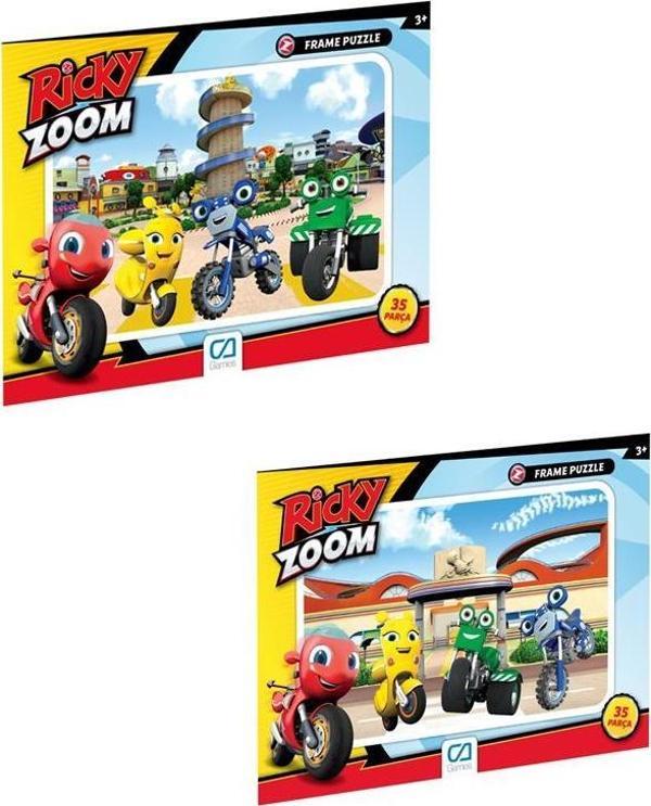 Ricky Zoom 35 Parça Frame Puzzle 2’li - Image 1