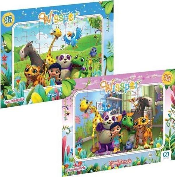 Wissper 35 Parça Frame Puzzle 2’li Set - Image 1