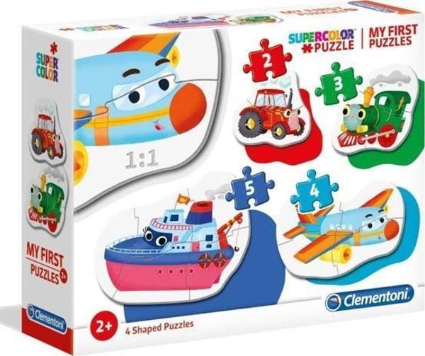 Clementoni My First Puzzles Ulaşım Araçları 4’lü Puzzle 20811 - Image 1