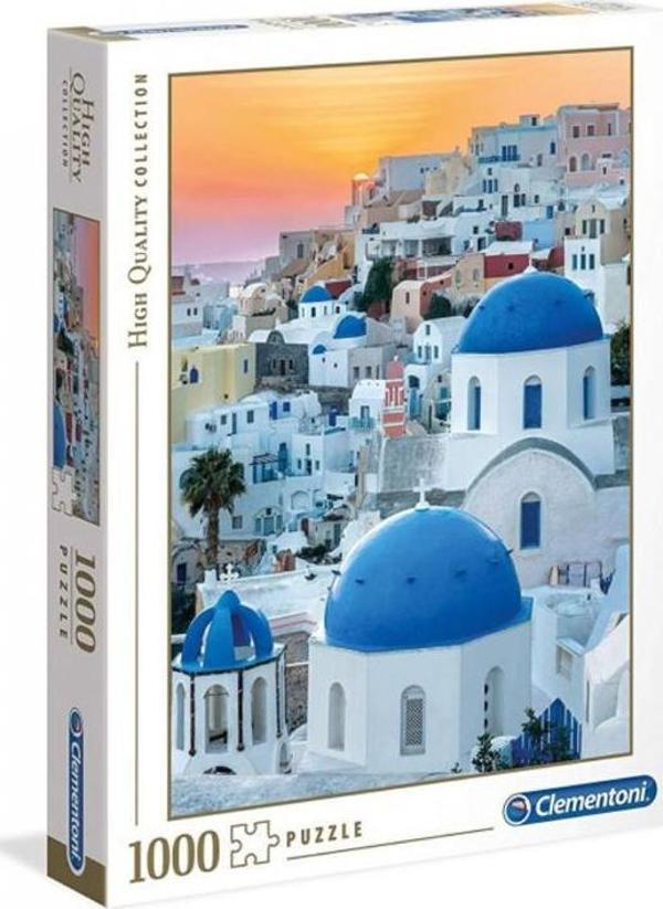 Clementoni Santorini 1000 Parça Puzzle 39480 - Image 1