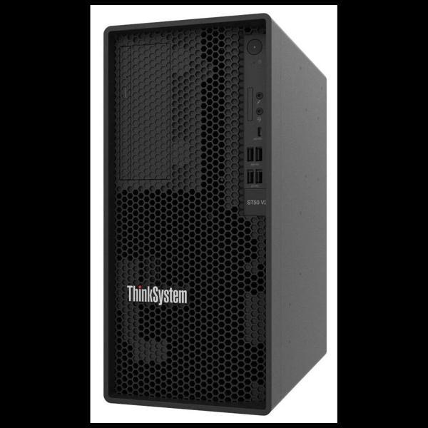 Lenovo 7d8ja043ea, St50 V2, Intel Xeon E-2324g, 16gb Ecc Udımm Ram, 2x960gb Sdd, 1port Gigabit Ether - Image 1