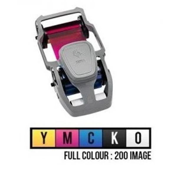 Zebra 800300-250em Zc100/zc300 Uyumlu Tek Yüz 200 Baskı Renkli Ribon - Image 1