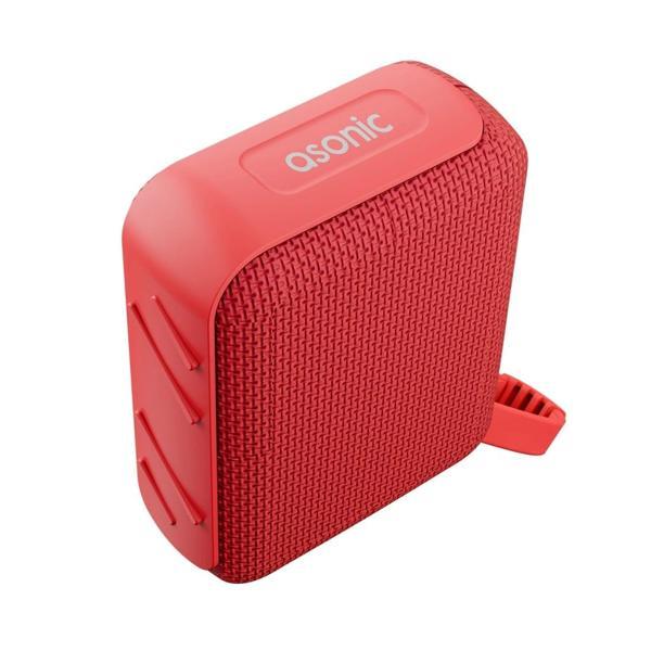 Asonıc As-03, Kırmızı, 5w, Bt/usb/tf/tws, 1200mah Batarya, Bluetooth V5.3, Kablosuz, Taşınabilir, Sp - Image 1