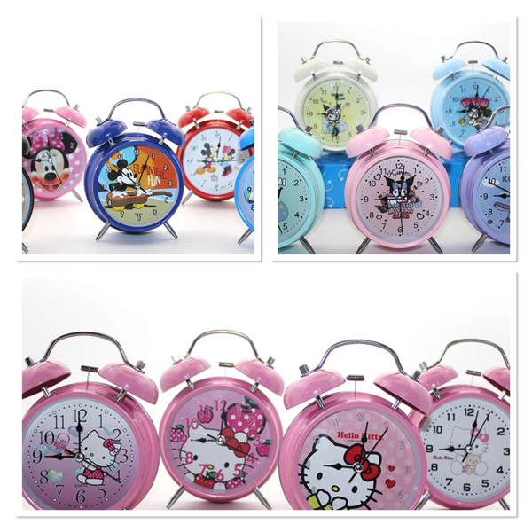 Kuromi,hello Kitty,mickey Mouse Masa Üstü Çalar Saat Alk3068 - Image 1