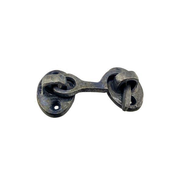 Büro Ev Atölye Güveliği için 5CM Retro Tip Oksit Pirinç Yuvalı Kapı Pencere Kancası - Image 1