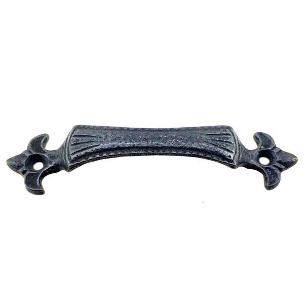 Hobi Mobilya Tasarımı için 27x115MM Antika Oksit Pirinç Lale Kapı Kulbu - Image 1