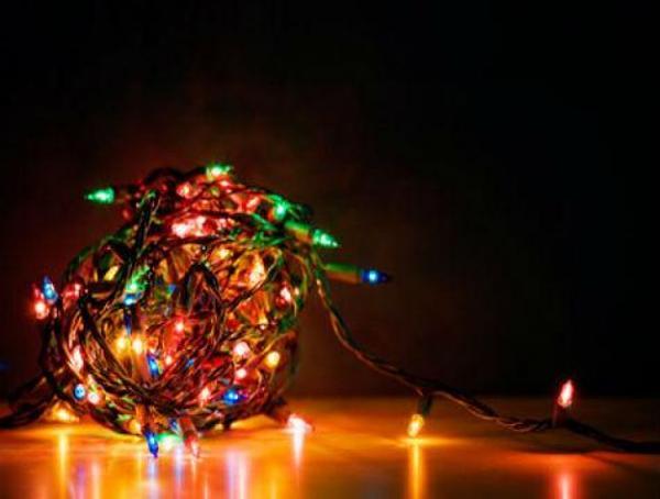 Büro Ev Partisi için 100LED Mavi Yılbaşı Ağacı Işığı Led Ampül - Image 1