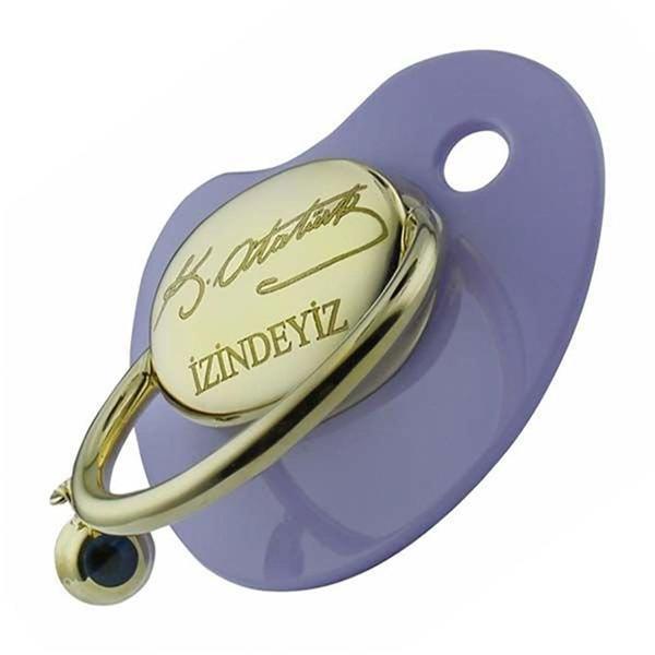 Emzik 4,06 Gram Atatürk İmzalı 14 Ayar Altın - Image 1