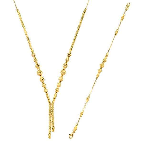 Dorikalı 22 ayar altın set 25 gram - Image 1