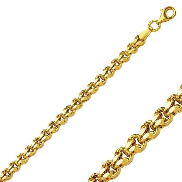 Güverseli 14 Ayar Altın Zincir 15.00 Gram - Image 1