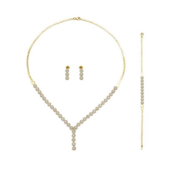 14 Ayar Altın Papatya Model Takım 20,00 Gram - Image 1