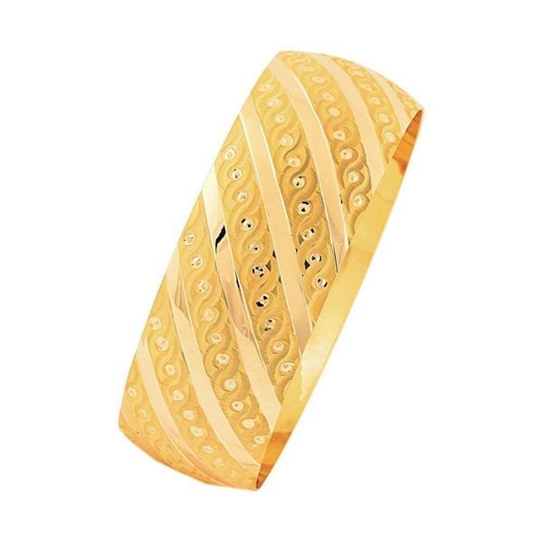 14 Ayar Mega Bilezik Sade Model 25.00 Gram - Image 1