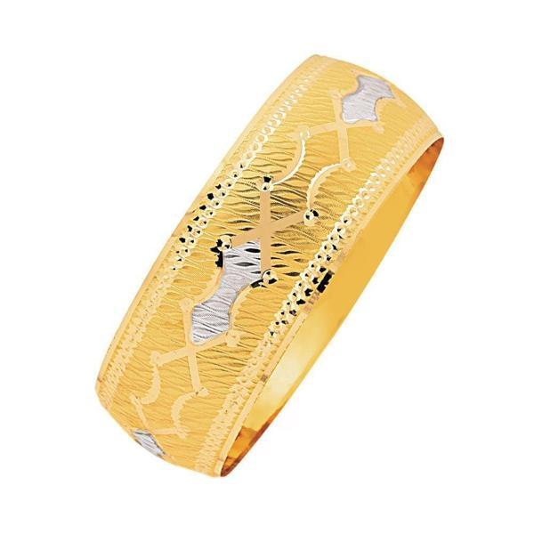 14 Ayar Mega Bilezik 25 Gram Noktalı Model - Image 1