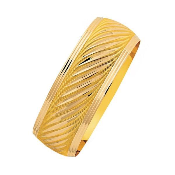 14 Ayar Mega Bilezik 25 Gram Kalemli Model - Image 1