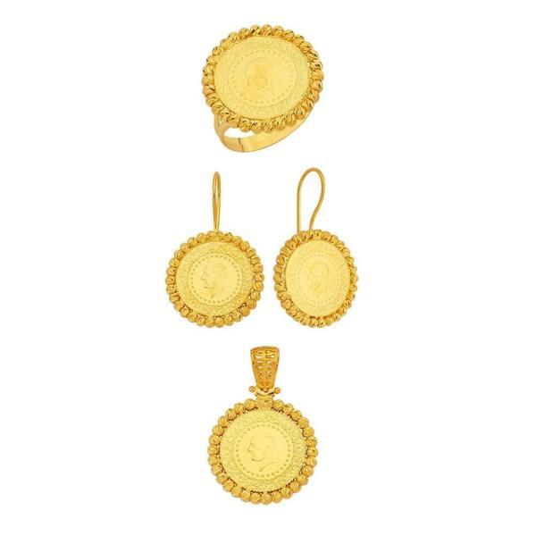 Dorikalı çeyrekli üçlü set 22 gram - Image 1
