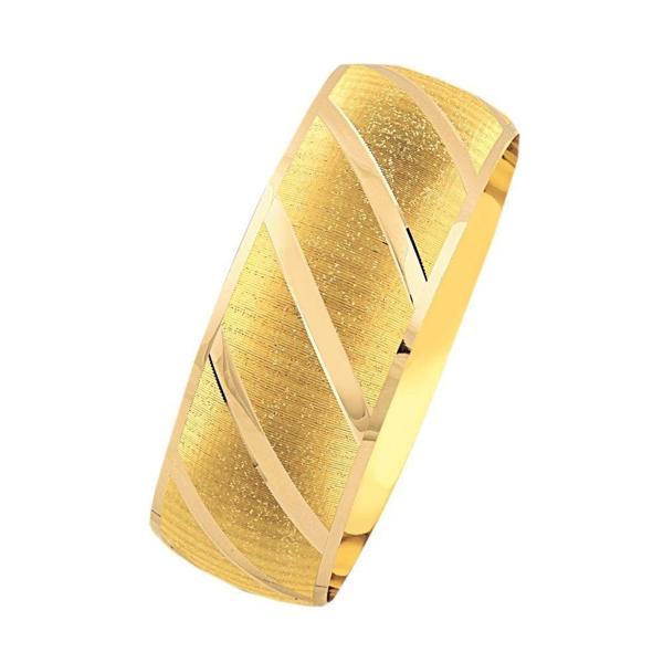 14 Ayar Altın Mega Bilezik 25 Gram Sade Model - Image 1