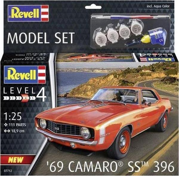 Revell Model Set 69 Camaro SS 67712 - Image 1