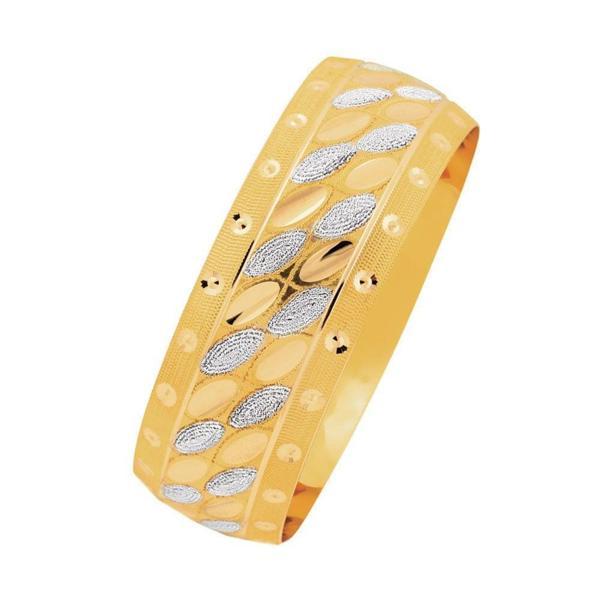 14 Ayar Altın Mega Bilezik 25.00 Gram Damla Model - Image 1