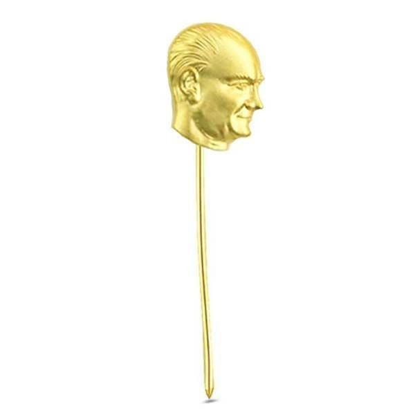 Rozet Atatürk 1,10 Gram 14 Ayar Altın - Image 1