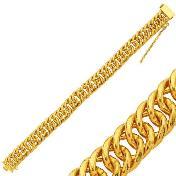 22 ayar altın klasik bileklik 25 gram - Image 1