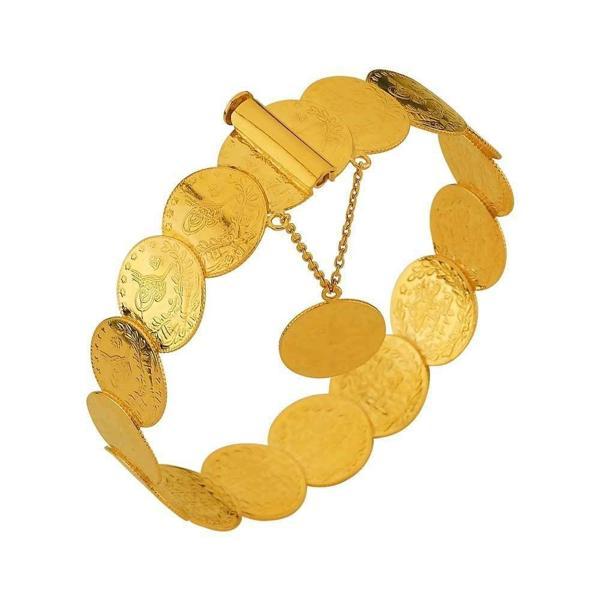 Reşat Çeyrek Altınlı 22 Ayar Bilezik 28.00 Gram - Image 1