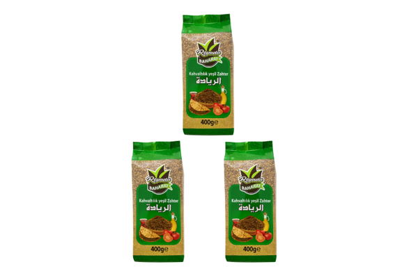 Reyada Kahvaltılık Yeşil Zahter – 400 g X3 - Image 1