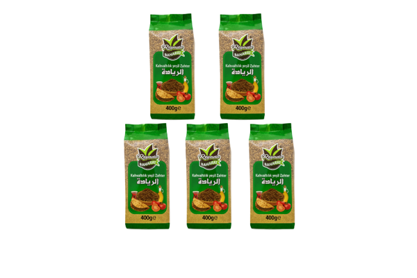 Reyada Kahvaltılık Yeşil Zahter – 400 g X5 - Image 1
