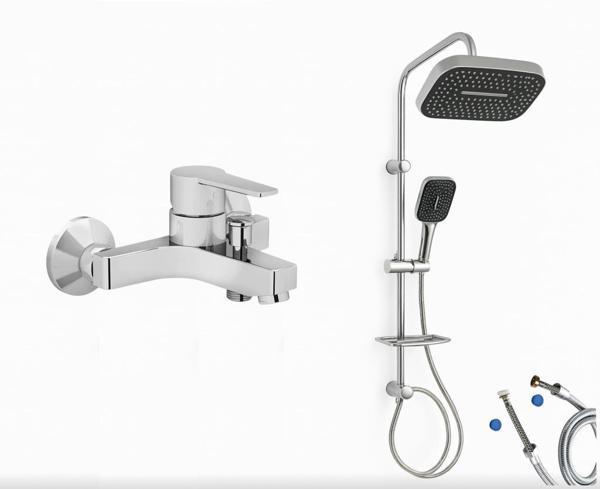 Artema Nora S Banyo Bataryası + Doppo Prime Lux Tepe Duş Sistemi - Image 1