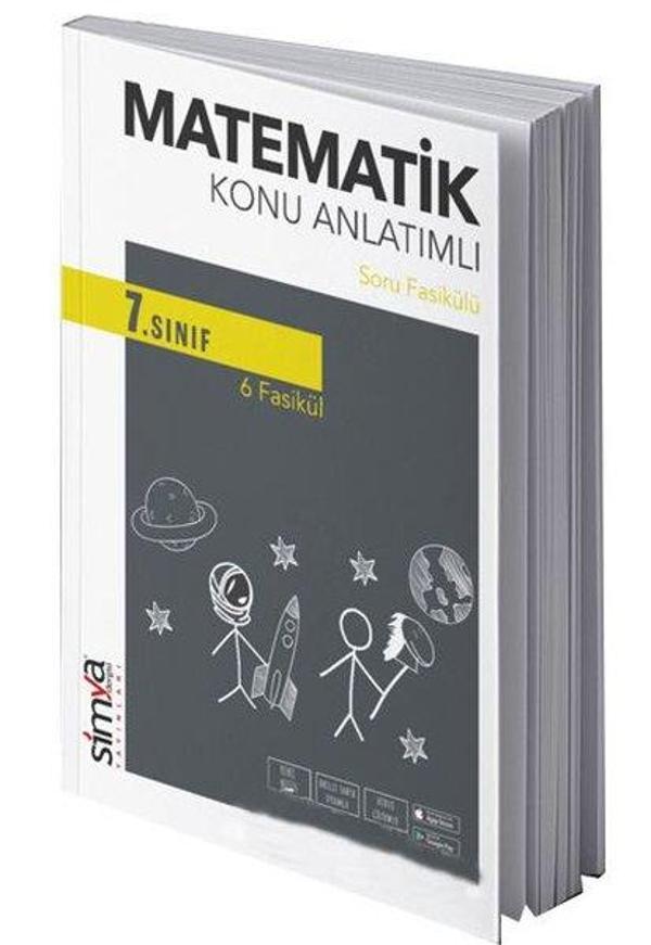 7. Sınıf Matematik Konu Özetli Soru Fasikülü - 6 Adet - Simya Dergisi Yayınları - Image 1