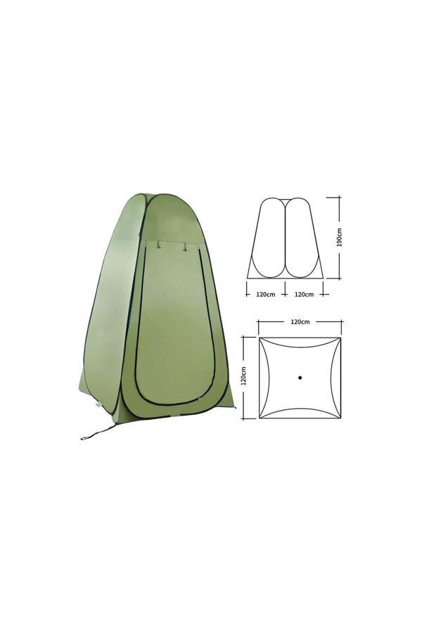 Kamp Plaj Duş Wc Otomatik Giyinme Çadırı 120X120×190 Portatif Çadır Giyinme Çadırı - Image 1