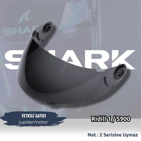 Shark Openlıne/S900/Ridill (Eski Kasa) Siyah Kask Camı  - Image 1