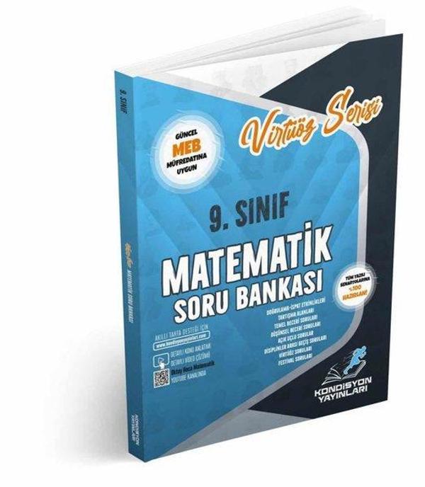 9. Sınıf Matematik Virtöz Serisi Soru Bankası - Kondisyon Yayınları - Image 1