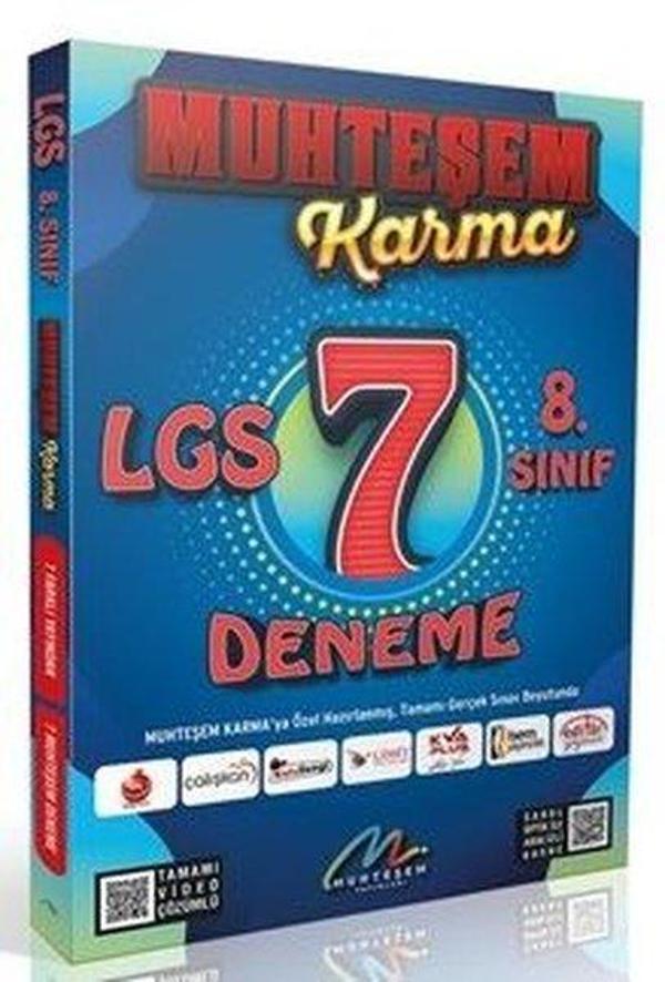 Muhteşem Karma LGS 7'li Deneme Seti - Muhteşem Yayınları - Image 1