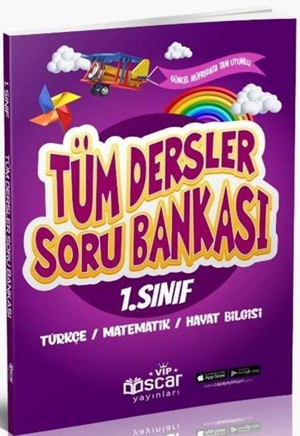 1. Sınıf Tüm Dersler Soru Bankası - VIP Oscar Yayınları - Image 1