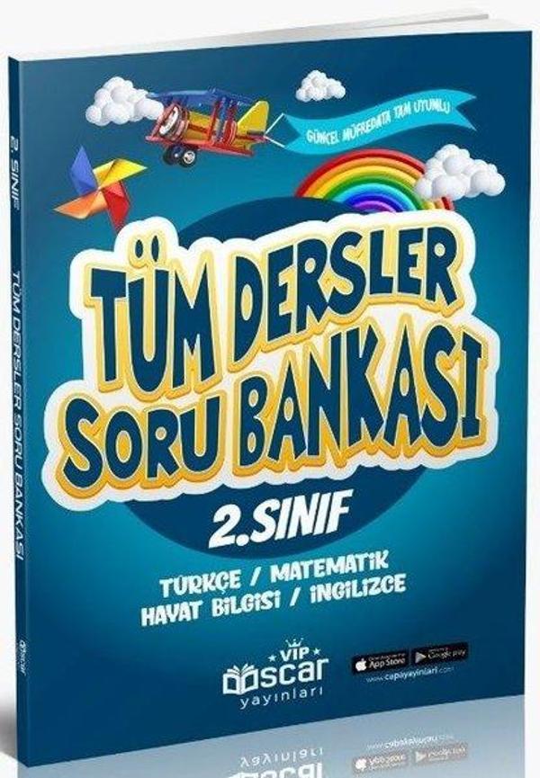 2. Sınıf Tüm Dersler Soru Bankası - VIP Oscar Yayınları - Image 1