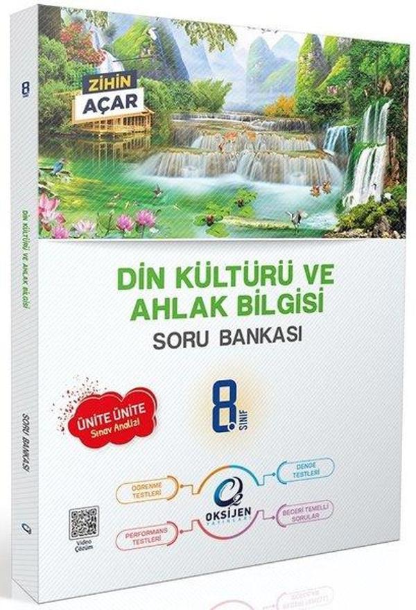 Oksijen 8. Sınıf Din Kültürü Soru Bankası - Oksijen Yayınları - Eğitim - Image 1