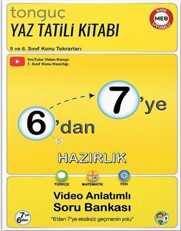 6'dan 7'ye Hazırlık Kitabı - Tonguç Akademi - Image 1