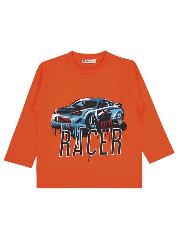 Civil Boys Racer Baskılı 2-5 Yaş Sweatshirt - Turuncu3-4 Yaş - Image 1