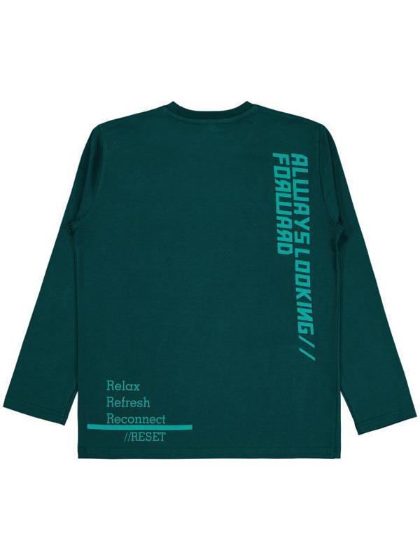 Civil Boys Always Orıgınal Baskılı 10-13 Yaş Sweatshirt - Yeşil13-14 Yaş - Image 1