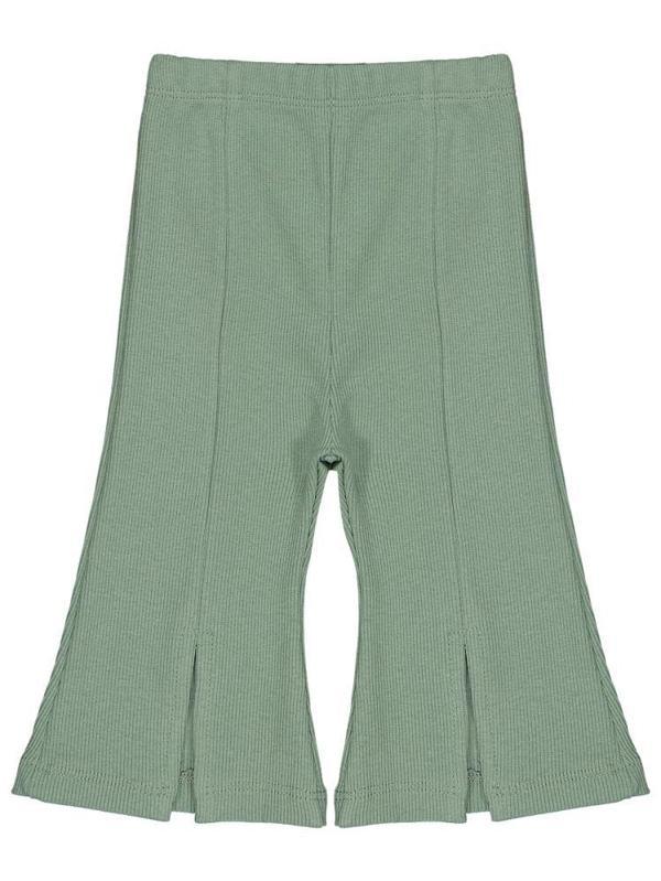 Civil Baby Paça Detaylı 6-18 Ay Tayt - Yeşil9-12 Ay - Image 1