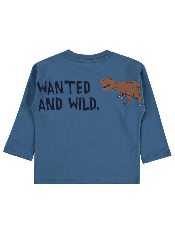 Civil Boys Dinosaur Walk Baskılı 2-5 Yaş Sweatshirt - Mavi4-5 Yaş - Image 1